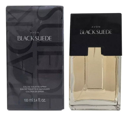 [MLA1998314772] Perfume Spray Black Suede Clasico Avon